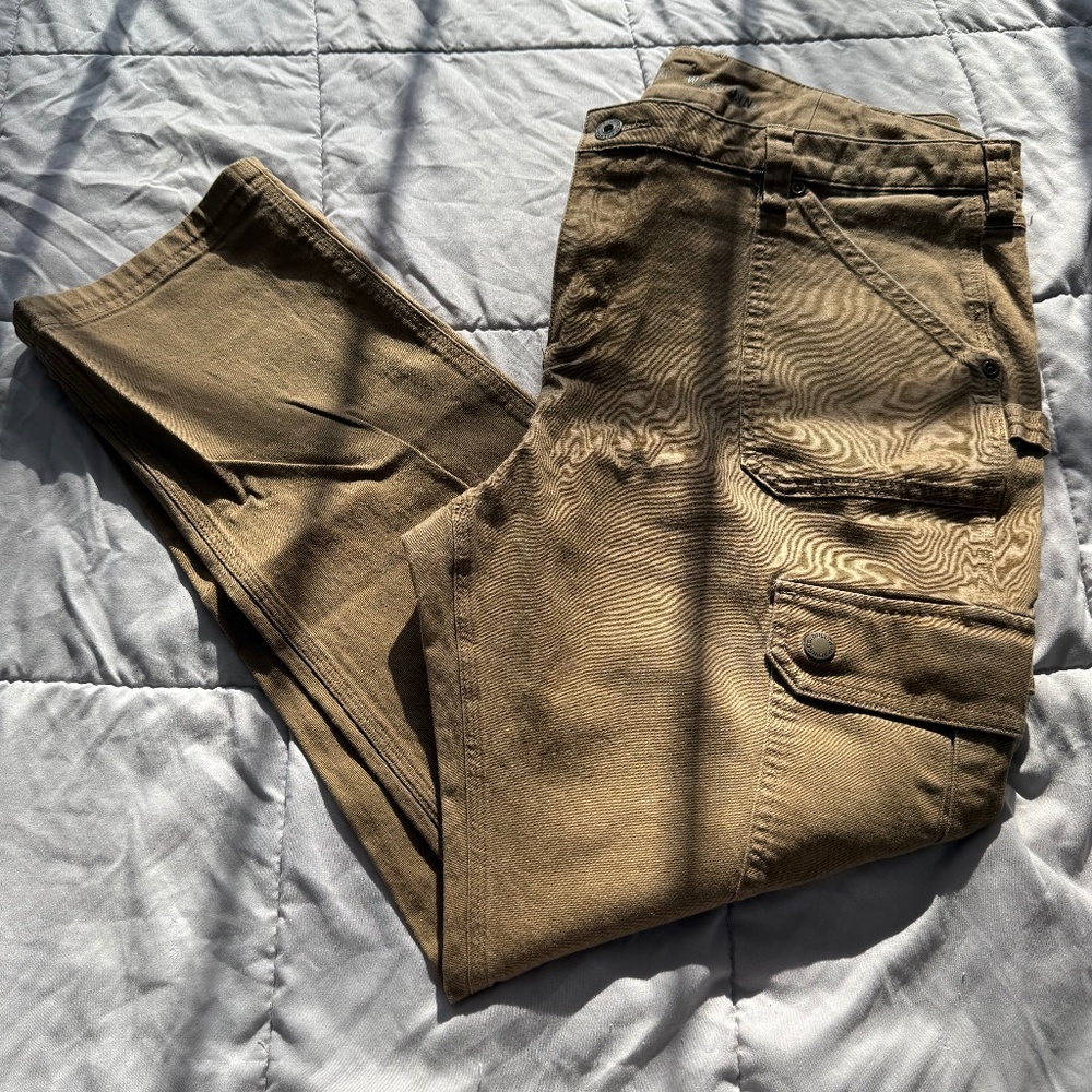 Duluth Trading Co Firehose Women’s Slim Leg Cargo Pants